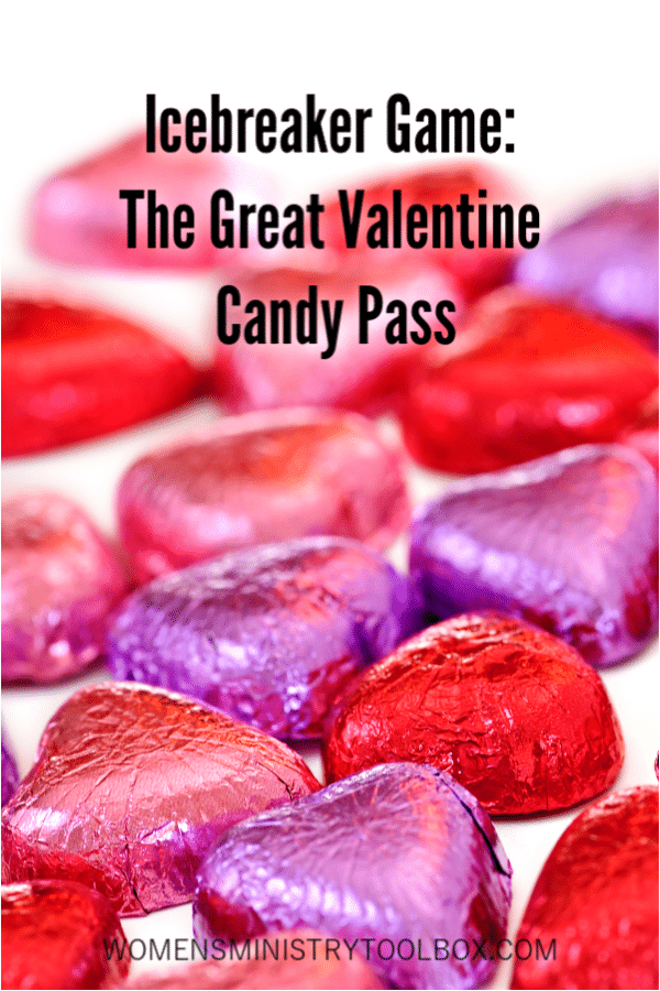 The Great Valentine Candy Pass is a fun, quick icebreaker game for groups of all sizes.
