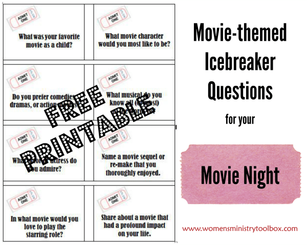 Movie-themed Icebreaker Questions