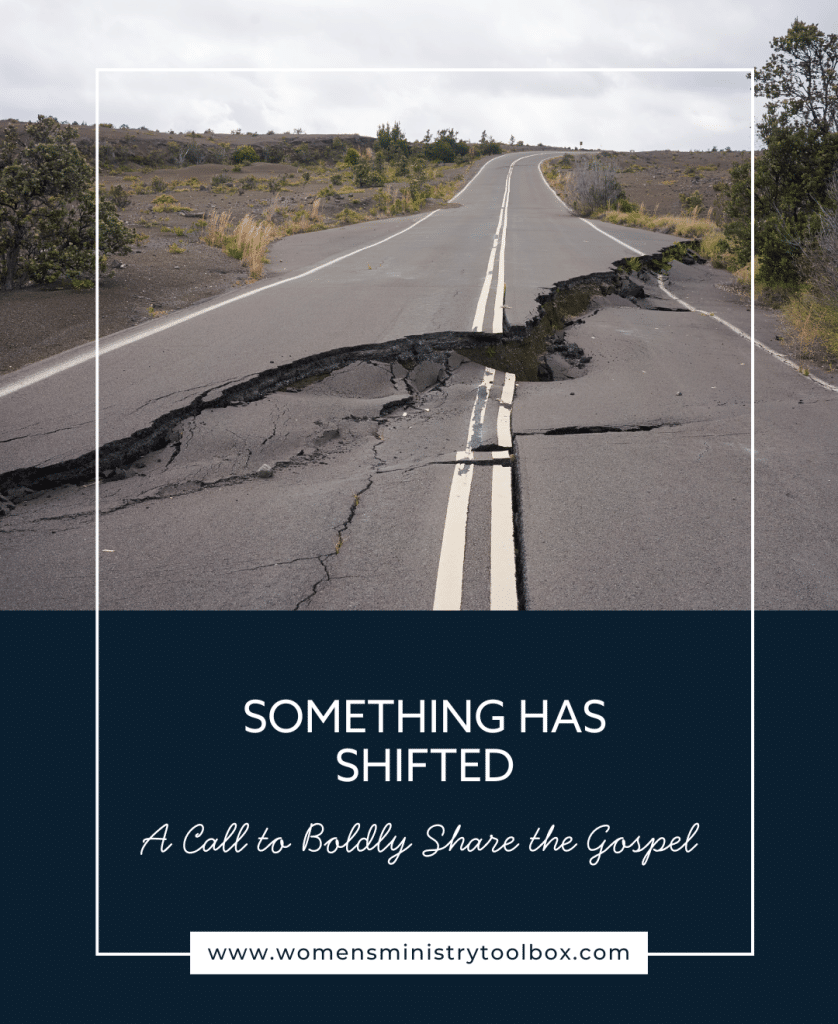 Discover how to boldly lead your women’s ministry during spiritual shifts. Get encouragement, practical toolbox tasks, and Biblical insight to help you reach more women with the love of Jesus.